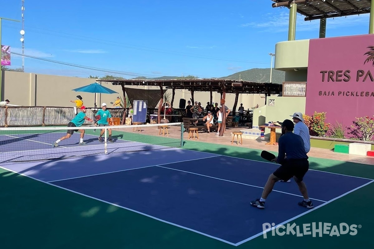 Play Pickleball At Tres Palapas Baja Pickleball Resort: Court ...